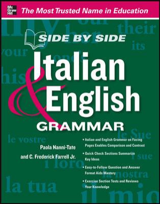 Side by Side Italian and English Grammar 
