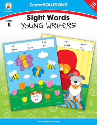 Sight Words for Young Writers Carson Dellosa 
