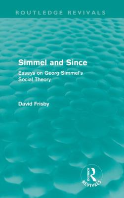 Simmel and SInce 