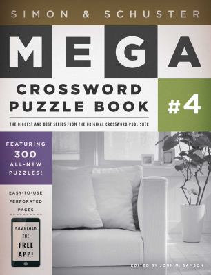 Simon Schuster Mega Crossword Puzzle Book 4 