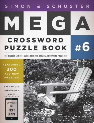 Simon Schuster Mega Crossword Puzzle Book 