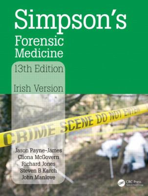 Simpson s Forensic Medicine Jones Richard 