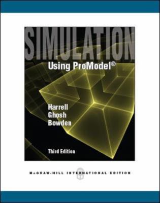 Simulation Using ProModel Harrell Charles R 