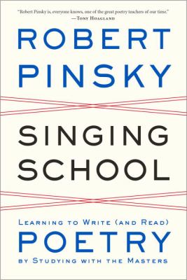 Singing School Pinsky Robert 