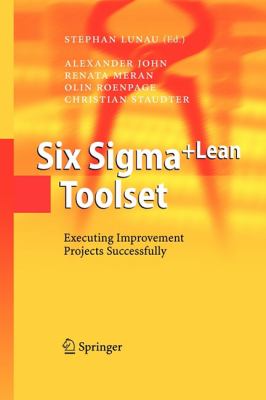 Six SIGMA Lean Toolset John Alexander 