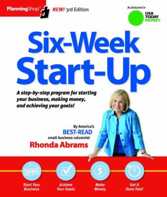 Six Week Start Up Abrams Rhonda 