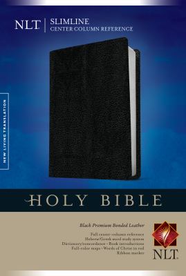 Slimline Center Column Reference Bible NLT 