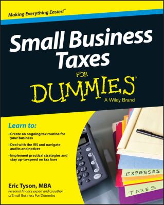 Small Business Taxes For Dummies Tyson Eric 