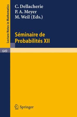 Sminaire de Probabilits XII 