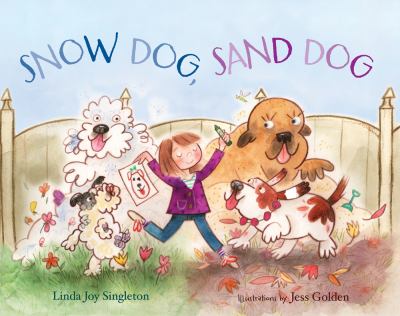 Snow Dog Sand Dog Singleton Linda Joy 