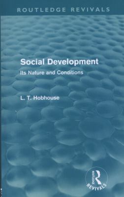Social Development Hobhouse L T 