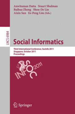 Social Informatics Datta Anwitaman 