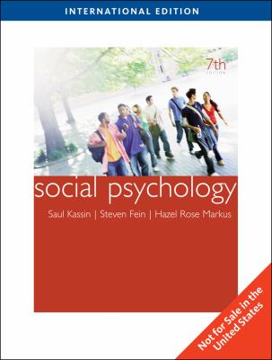 Social Psychology Fein Steven 