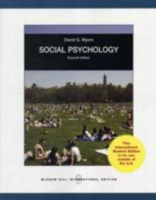 Social Psychology Myers David G 