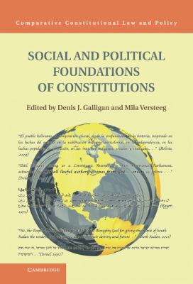 Social and Political Foundations of Constitutions 