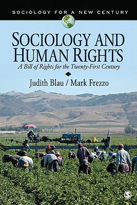 Sociology and Human Rights Blau Judith 