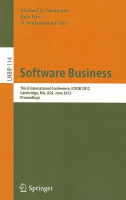 Software Business Cusumano Eds 