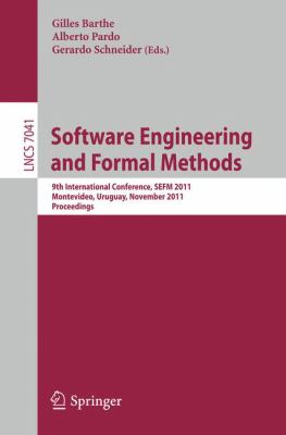 Software Engineering and Formal Methods Barthe Gilles 