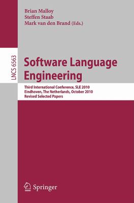 Software Language Engineering Malloy Brian 