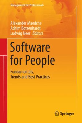 Software for People Maedche Alexander 