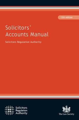 Solicitors Accounts Manual Solicitors 
