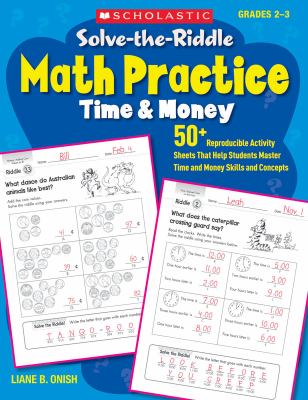 Solve The Riddle Math Practice Time Money 
