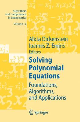 Solving Polynomial Equations Dickenstein Alicia 