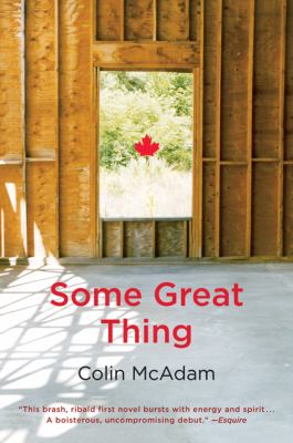 Some Great Thing McAdam Colin 