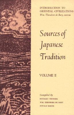 Sources of Japanese Tradition De Bary William 