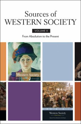 Sources of Western Society Volume 2 