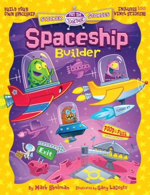 Spaceship Builder With Includes 100 Vinyl Stickers 