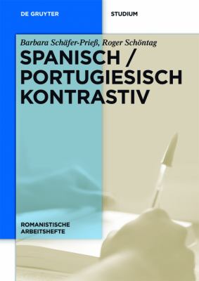 Spanisch Portugiesisch Kontrastiv Sch Fer Prie 