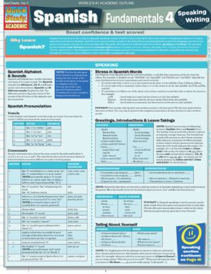 Spanish Fundamentals 4 BarCharts Inc 