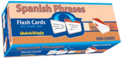 Spanish Phrases Flash Cards 