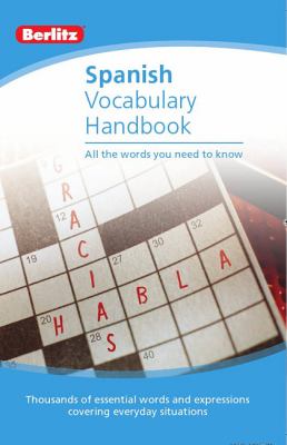 Spanish Vocabulary Berlitz Handbook 