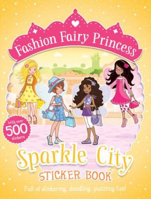 Sparkle City Sticker Book Collins Poppy 