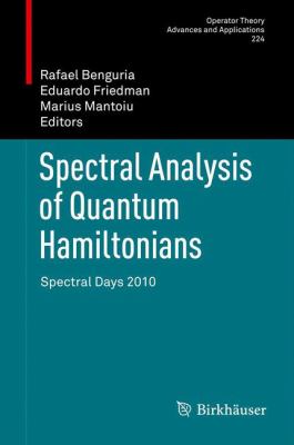 Spectral Analysis of Quantum Hamiltonians 