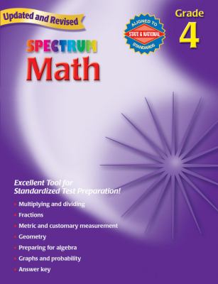 Spectrum Math Grade 4 