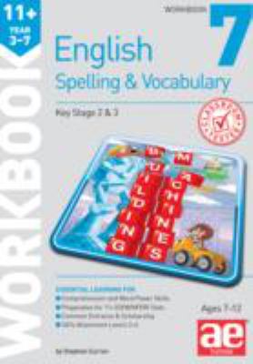 Spelling Vocabulary Workbook 7 Intermediate Curran Steven 