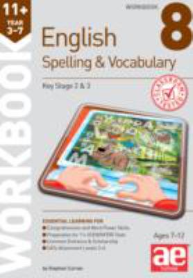 Spelling Vocabulary Workbook 8 Advanced Curran Steven 