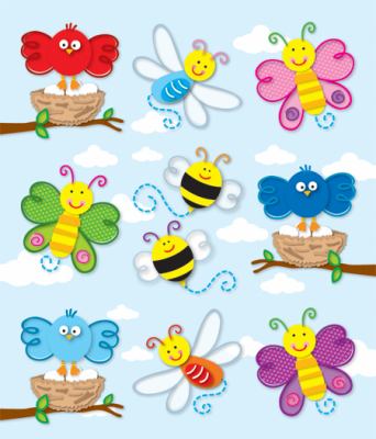 Spring Prize Pack Stickers Carson Dellosa 