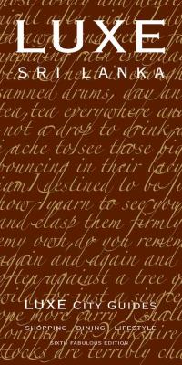 Sri Lanka Luxe City Guide 