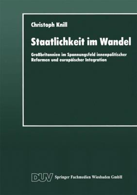 Staatlichkeit Im Wandel Christoph Knill 