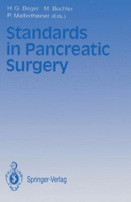 Standards in Pancreatic Surgery 