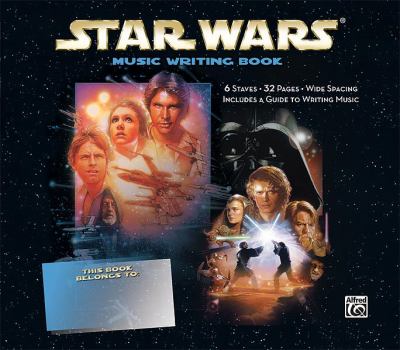 Star Wars Music Writing Book Alfred Publishing 
