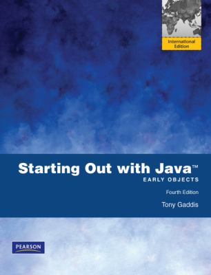 Starting Out with Java Gaddis Tony 