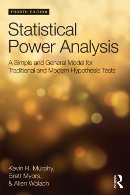 Statistical Power Analysis Murphy Kevin R 