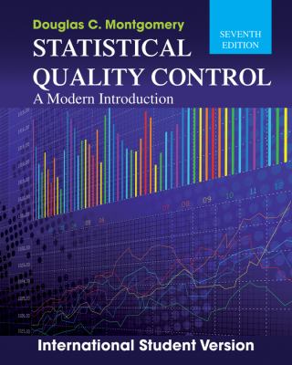 Statistical Quality Control Montgomery Douglas 