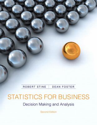 Statistics for Business Foster Dean 