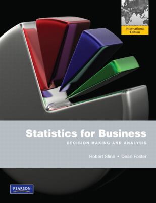 Statistics for Business N A 
